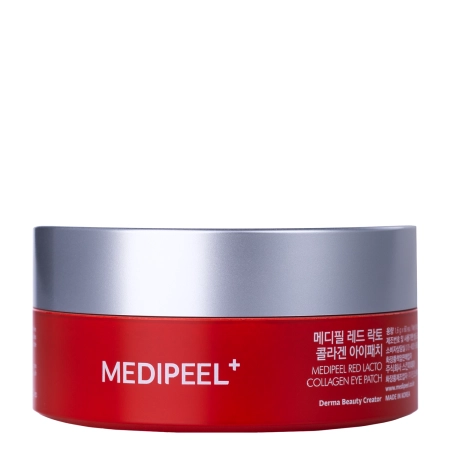 Medi-Peel - Red Lacto Collagen Eye Patch - Hydrogelové náplasti na oční okolí s kolagenem a probiotiky -  Náplasti pod oči s kolagenem a probiotiky - 60ks
