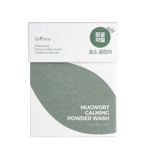 Isntree - Spot Saver - Mugwort Calming Powder Wash - Pudr na mytí obličeje - 25 x 1 g