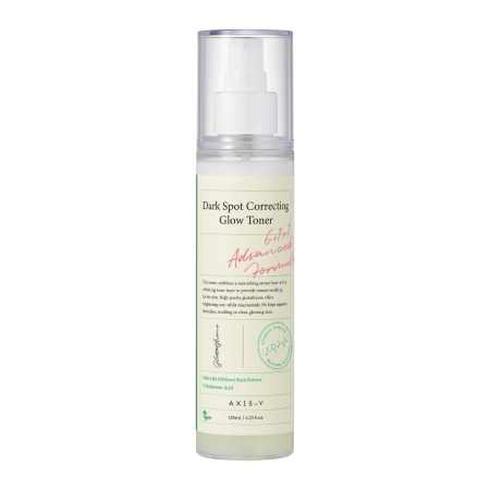 Axis-y - Dark Spot Correcting Glow Toner - Rozjasňující dvoufázové tonikum ve spreji - 125 ml