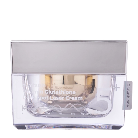 Numbuzin - No.5 Vitamin Glutathione Dark Spot Laser Cream - Rozjasňující krém s vitaminy a glutathionem na pigmentové skvrny - 50 ml 