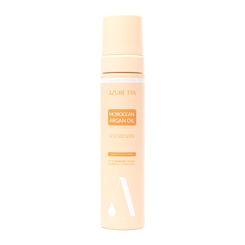 Azure Tan - Moroccan Argan Oil Self Tanse Mousse - Samoopalovací pěna na tělo - Dark to Ultra Dark - 200 ml