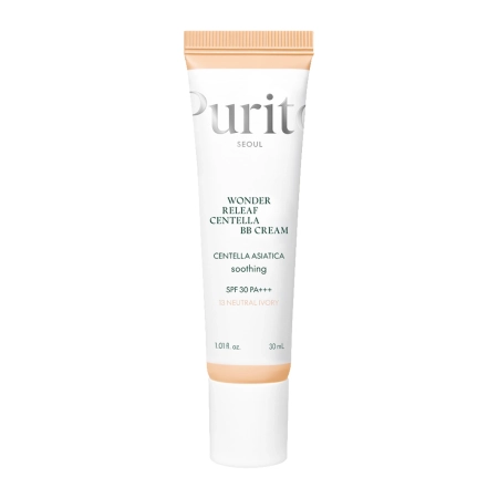 Purito Seoul - Wonder Releaf Centella BB Cream SPF 30 PA+++ #13 Neutral Ivory - BB krém s Centella Asiatica - 30 ml