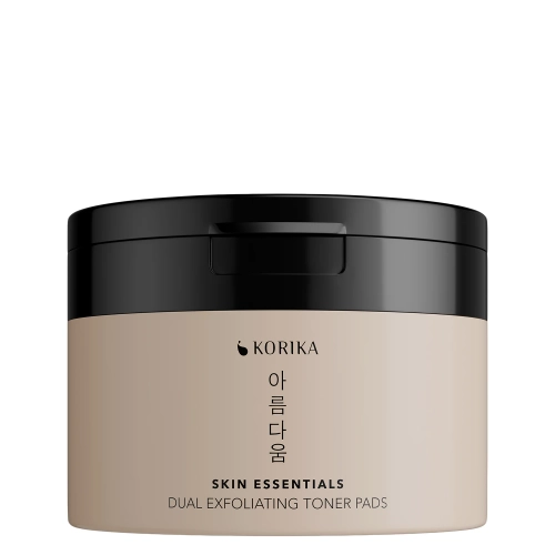 KORIKA - Skin Essentials Dual Exfoliating Toner Pads - Exfoliační tonizační tamponky na obličej - 20 ks