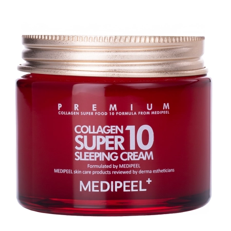 Medi-Peel - Collagen Super10 Sleeping Cream - Noční kolagenový krém proti vráskám - 70 ml