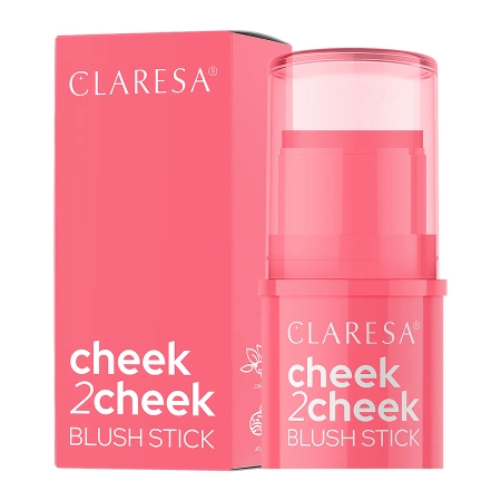  Claresa - Cheek 2 Cheek - Tvářenka v tyčince - 02 Neon Coral - 6 g