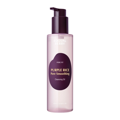 EQQUALBERRY - Purple Rice Pore Smoothing Cleansing Oil - Odličovací olej - 200 ml