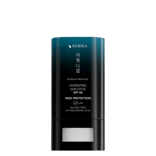 KORIKA - Korean Heritage Silk & 8 Types of Hyaluronic Acid Hydrating Sun Stick SPF 50 - Hydratační SPF tyčinka na obličej - 20 g