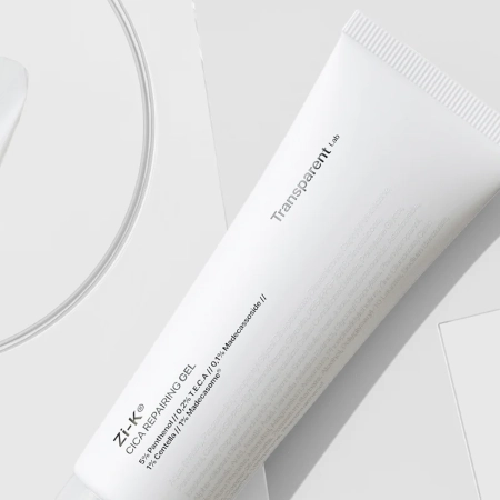 Transparent Lab - ZI-K Cica Repairing Gel - Regenerační gel na obličej a tělo - 100 ml