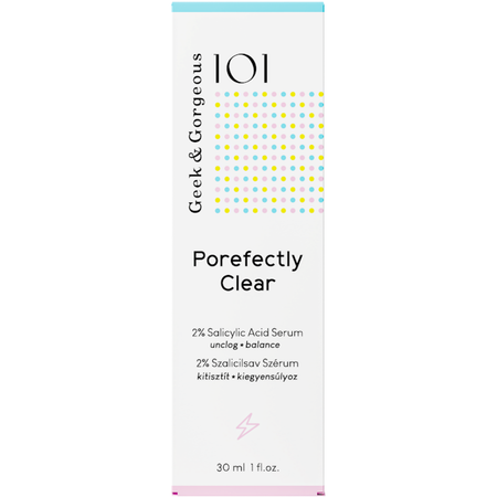 Geek & Gorgeous - Porefectly Clear - Sérum s 2% kyselinou salicylovou a sarkosinem - 30 ml