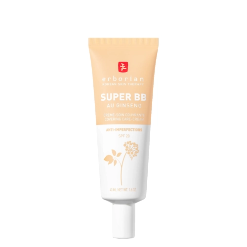 Erborian - Super BB Au Ginseng Nude - Korekční krém na zakrytí nedokonalostí - 40 ml