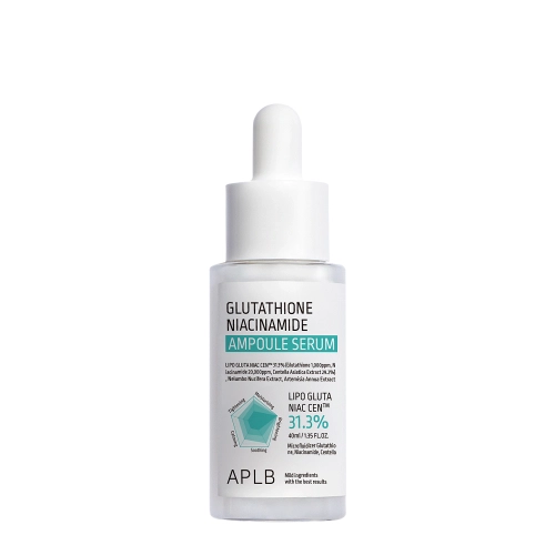 APLB - Glutathione Niacinamide Ampoule Serum - Rozjasňující pleťové sérum - 40 ml