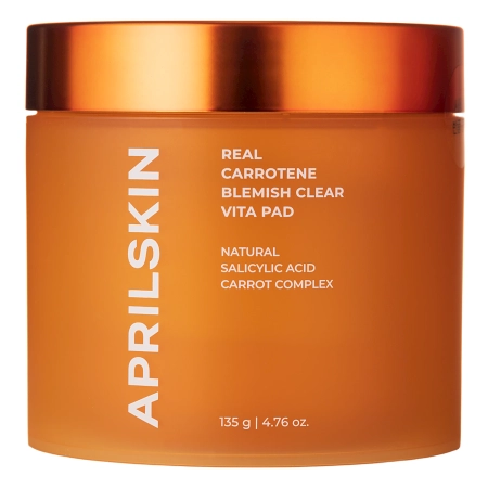 Aprilskin - Carrotene Clarifying Vita Pads - Čisticí tampony s karotenem - 135 g