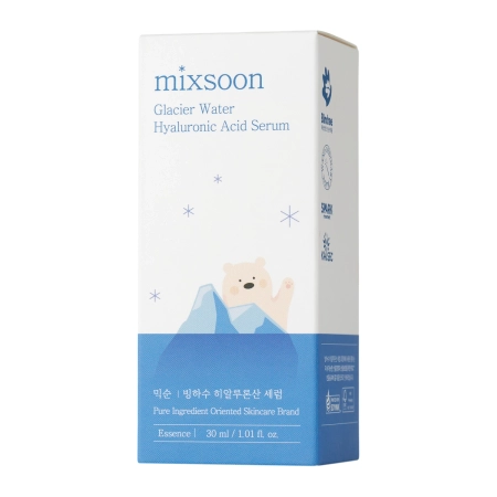 Mixsoon - Glacier Water Hyaluronic Acid Serum - Sérum s kyselinou hyaluronovou a ledovcovou vodou - 30 ml