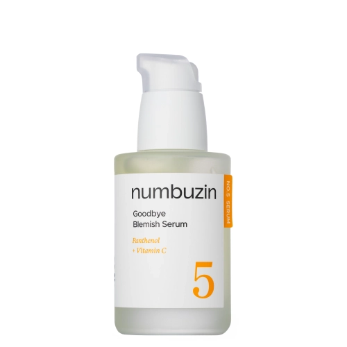 Numbuzin - No.5 - Goodbye Blemish Serum - Sérum s niacinamidem a vitamínem C proti nedokonalostem - 50 ml