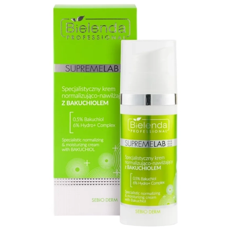 Bielenda Professional - Supremelab - Sebio Derm - Pokročilý hydratační krém s bakuchiolem - 50 ml