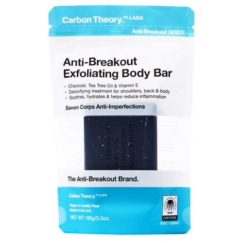Carbon Theory - Anti-Breakout Body Bar - Čisticí tělové mýdlo - 100 g