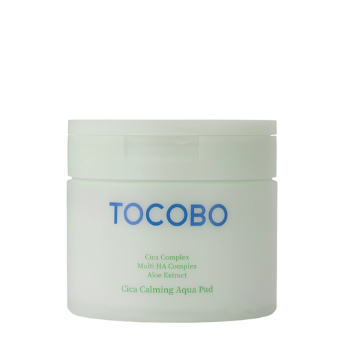Tocobo - Cica Calming Aqua Pad - Zklidňující polštářky na obličej - 60ks