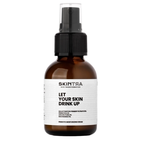 SkinTra - Let Your Skin Drink Up - Prebiotický hydratační krém - Lahvička 50 ml