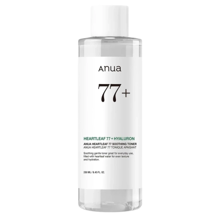 Anua - Heartleaf 77% Soothing Toner - Zklidňující tonikum na obličej - 250 ml
