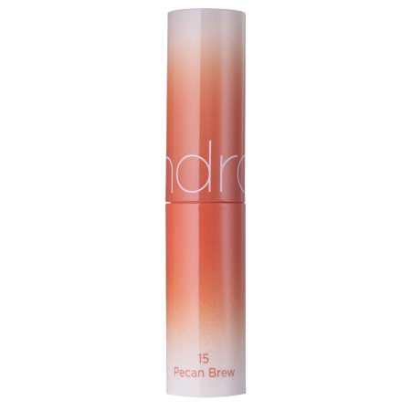 Rom&nd - Glasting Melting Balm - Lesklý balzám na rty - 15 Pecan Brew - 3,5g