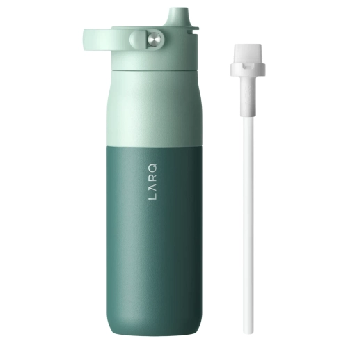 LARQ - Bottle Swig Top - Termoska se slámkou - Eucalyptus Green - Objem: 680 ml