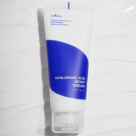 Isntree - Hyaluronic Acid - Moist Cream - Hydratační krém s kyselinou hyaluronovou - 100 ml