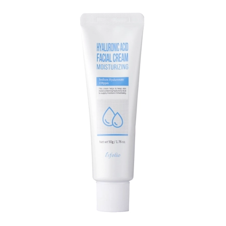 Esfolio - Moisturising - Hyaluronic Acid Facial Cream - Hydratační krém s kyselinou hyaluronovou - 50 g