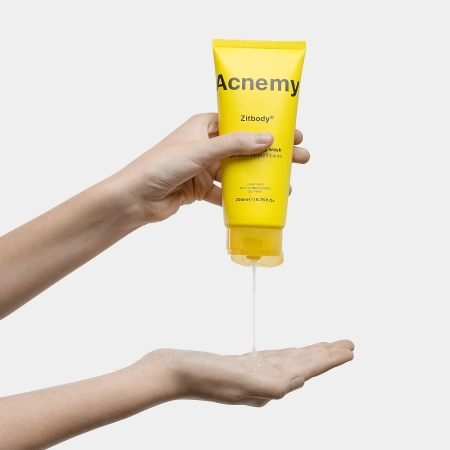 Acnemy - Zitbody - Sprchový gel na tělo s AHA a BHA kyselinami - 200 ml
