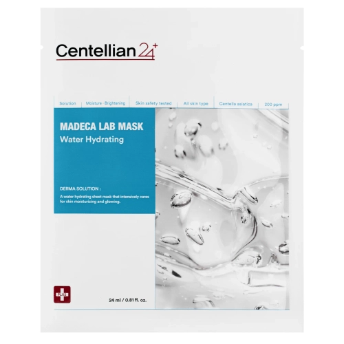 Centellian24 - Madeca Lab Mask Water Hydrating - Hloubkově hydratační plátýnková maska na obličej - 24 ml