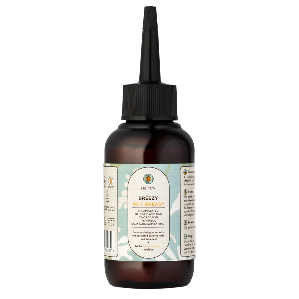 HairTry - Breezy Not Greasy - Seboregulační tonikum se zapouzdřenou kyselinou salicylovou - 100 ml