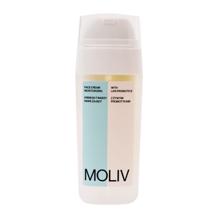 MOLIV - Hydratační krém na obličej s živými probiotiky - 30 ml