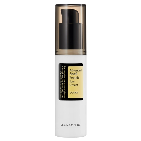 COSRX - Advanced Snail Peptide Eye Cream - Lehký hydratační a vyživující oční krém se šnečím slizem - 25 ml
