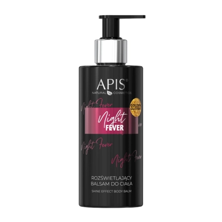 Apis - Night Fever - Shine Effect Body Balm - Rozjasňující tělový balzám - 300 ml