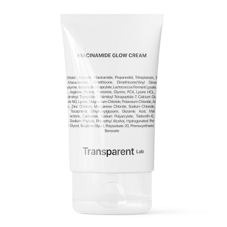 Transparent Lab - Niacinamide Glow Cream - Rozjasňující krém s niacinamidem - 50 ml