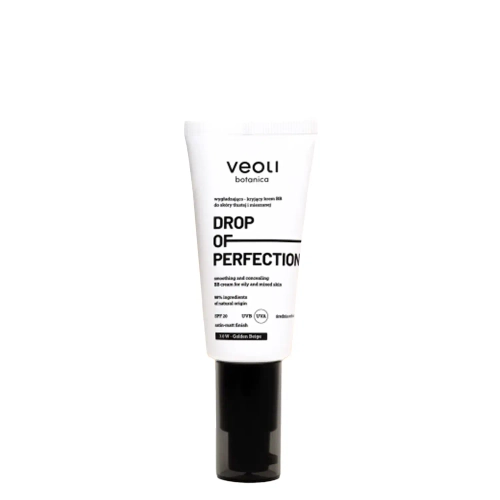 Veoli Botanica - Drop Of Perfection - Vyhlazující a krycí BB krém - 3.0 W - Golden Beige - 30 ml