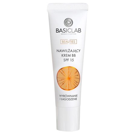BasicLab - Hydratační BB krém SPF 15, Beige, 14% hydratačního komplexu - 33 ml