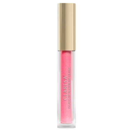 Claresa - Glass Of Water Lip Gloss - Lesk na rty s efektem skleněné hladiny - Pink Tonic - 03 - 2 g