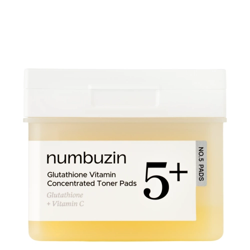 Numbuzin - No.5 Vitamin - Niacinamide Concentrated Pads - Niacinamidové polštářky na obličej - 180ml/70ks.