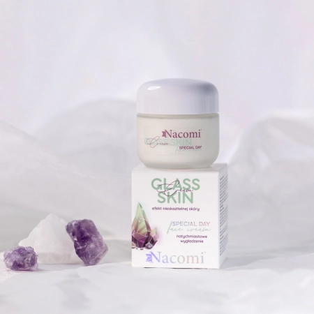 Nacomi - Glass Skin - Special Day Face Cream - Hydratační a rozjasňující krém - 50 ml