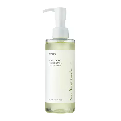 Anua - Heartleaf Pore Control Cleansing Oil - Odličovací olej na obličej - 200 ml