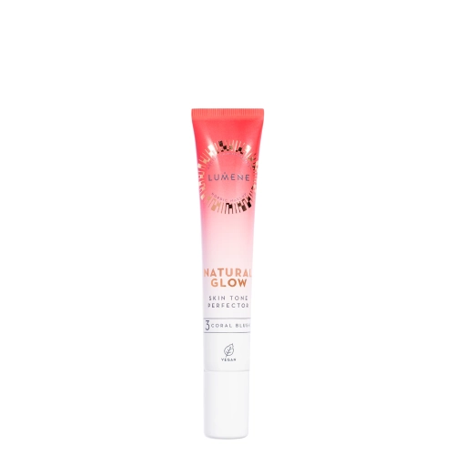 Lumene - Natural Glow Skin Tone Perfector - Krémová tvářenka - 3 Coral Blush - 20ml