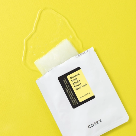 COSRX - Advanced Snail Mucin Power Sheet Mask - Plátýnková maska s hlemýždím slizem - 25 ml
