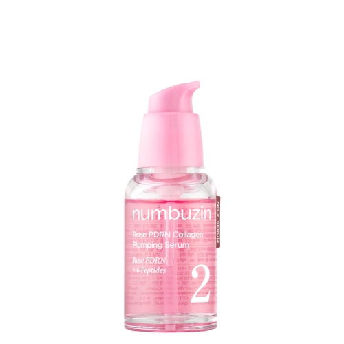Numbuzin - No.2 Rose PDRN Collagen Plumping Serum - Vyhlazující a zpevňující sérum - 30 ml