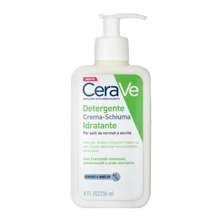 CeraVe - Hydratační čisticí krém-pěna - 236 ml