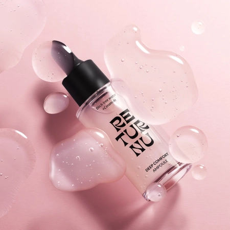 Returnu - Deep Comfort Ampoule - Hydratační ampule na obličej s březovou vodou a ceramidy - 30 ml