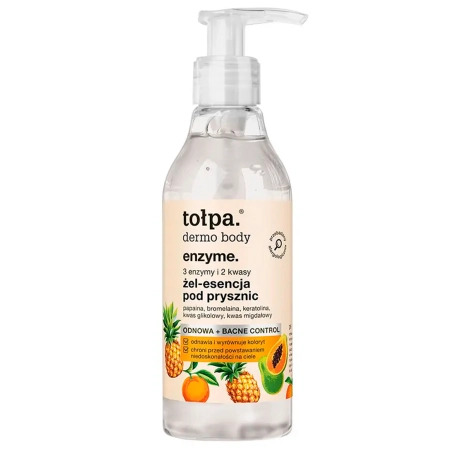 Tołpa - Dermo Body Enzyme - Enzymatická mycí esence na tělo - 195 ml