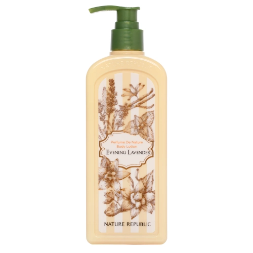 Nature Republic - Perfume De Nature Body Lotion - Tělový balzám - Evening Lavender - 345 ml