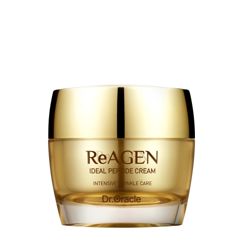 Dr. Oracle - ReAGEN Ideal Peptide Cream - Bohatý krém proti vráskám s kmenovými buňkami a peptidy Edelweiss - 50 ml