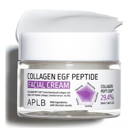APLB - Collagen EGF Peptide Facial Cream - Hydratační a zpevňující pleťový krém - 55 ml