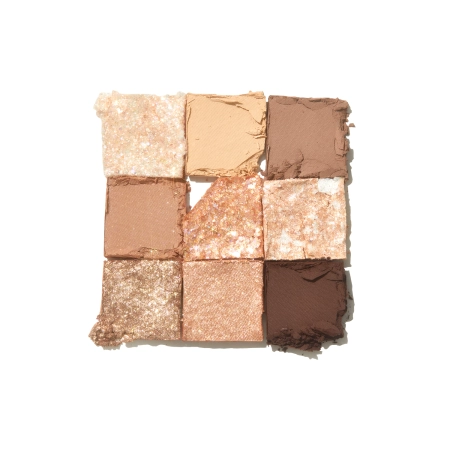 Unleashia - Glitterpedia Eye Palette - Veganská paleta očních stínů - 2 All of Brown - 6,6 g